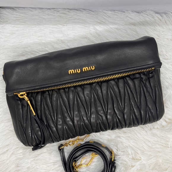 Miu miu Fold over crossbody bag - Picture 3 of 9